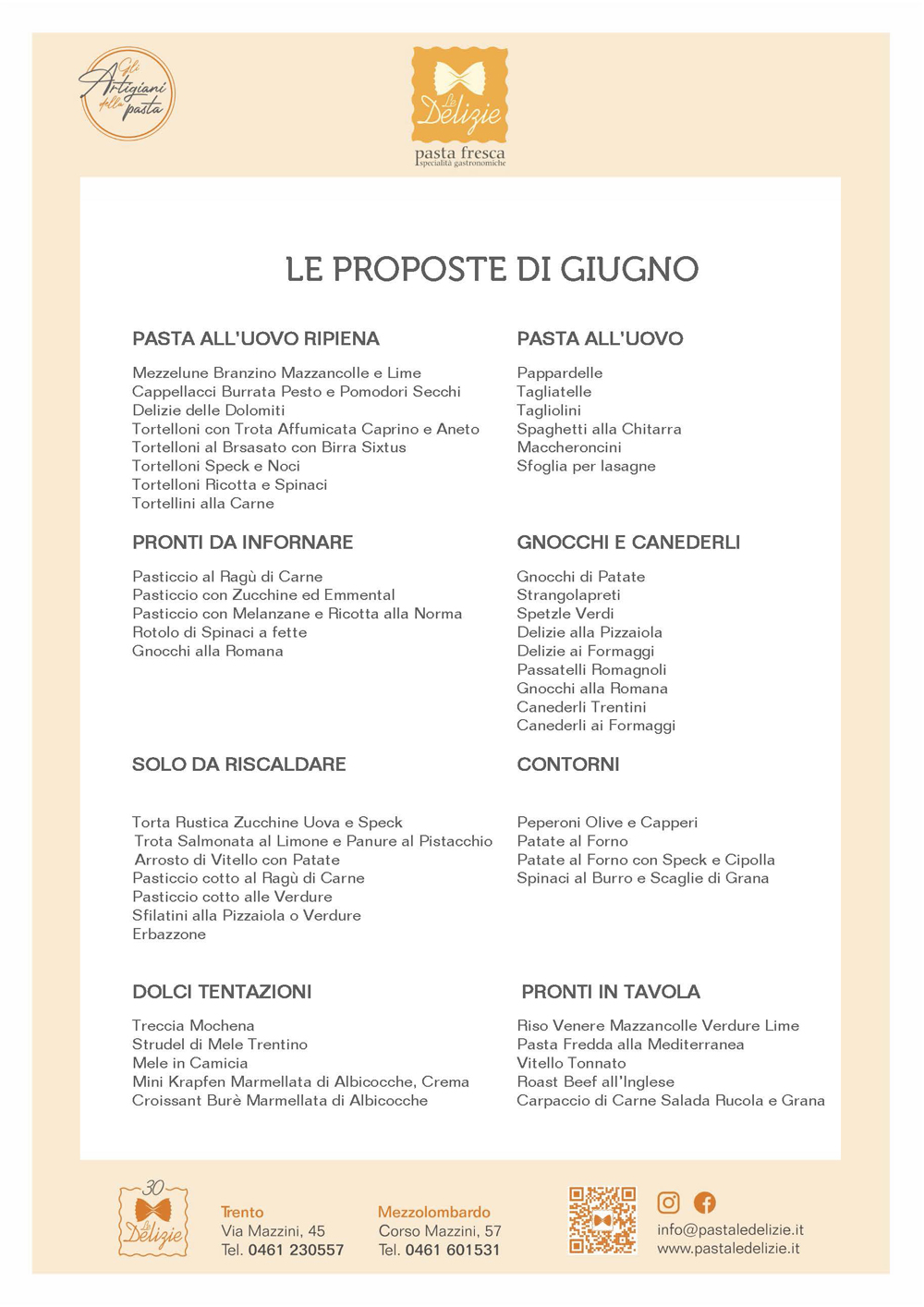 proposte giugno 2024 X NEWSLETTER