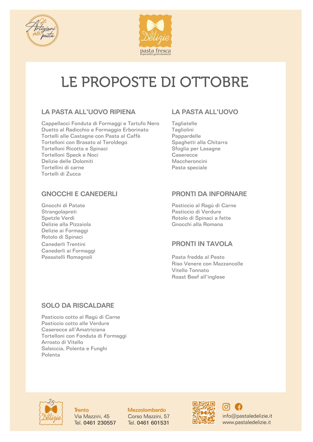 proposte ottobre